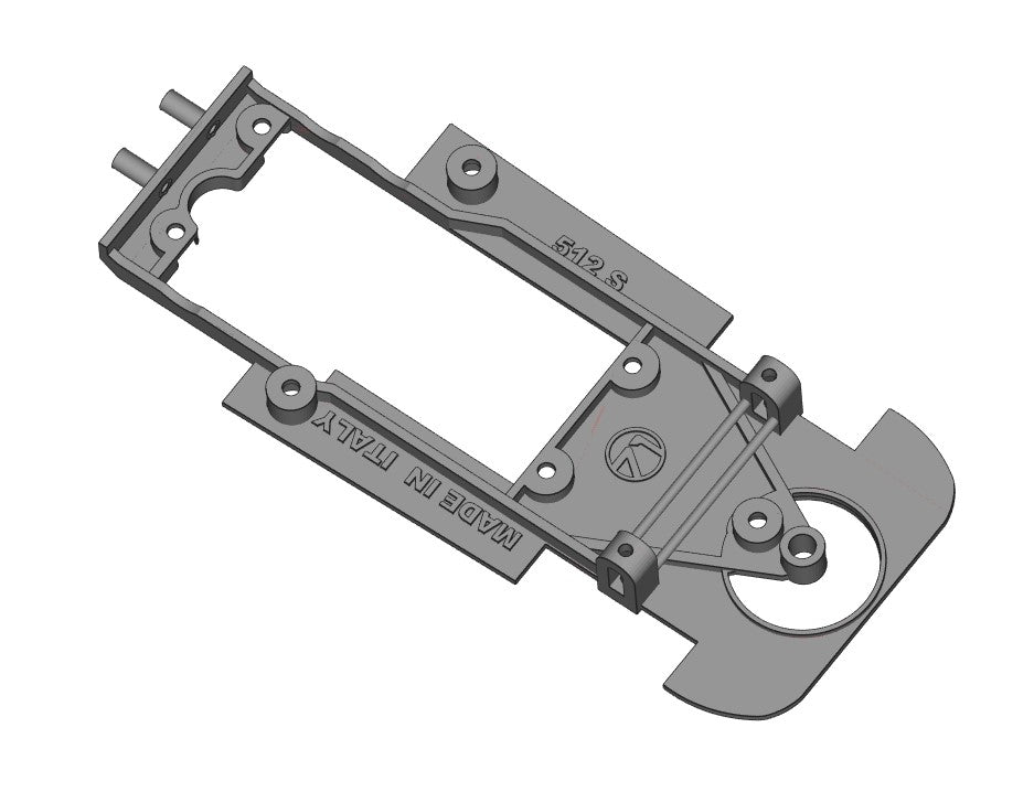 3DP REPLACEMENT CHASSIS FOR FLY FERRARI 512S