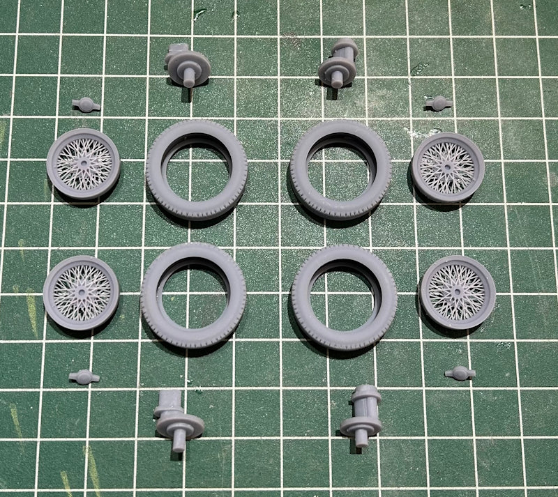 WIRE WHEELS 2S STATIC CONVERSION KIT