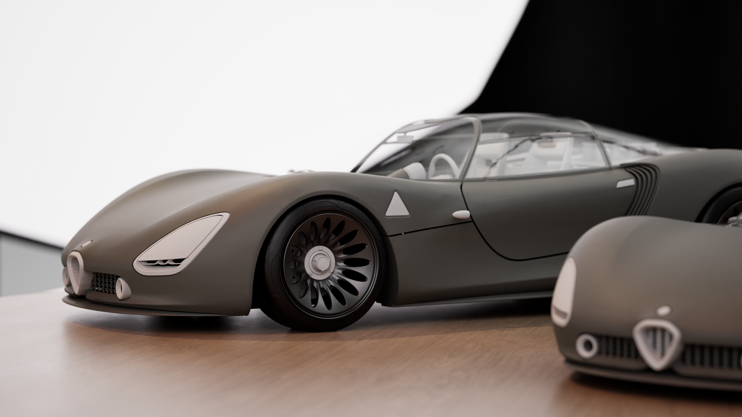 STRADALE 33 VISIONE STATIC MODEL KIT