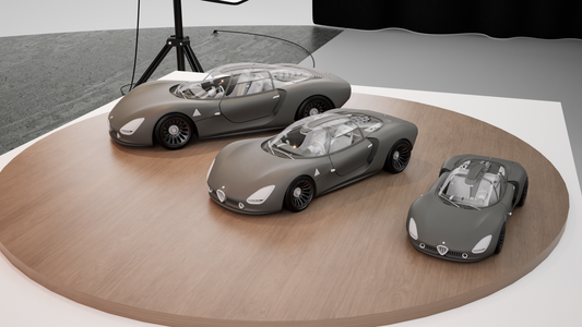 STRADALE 33 VISIONE STATIC MODEL KIT