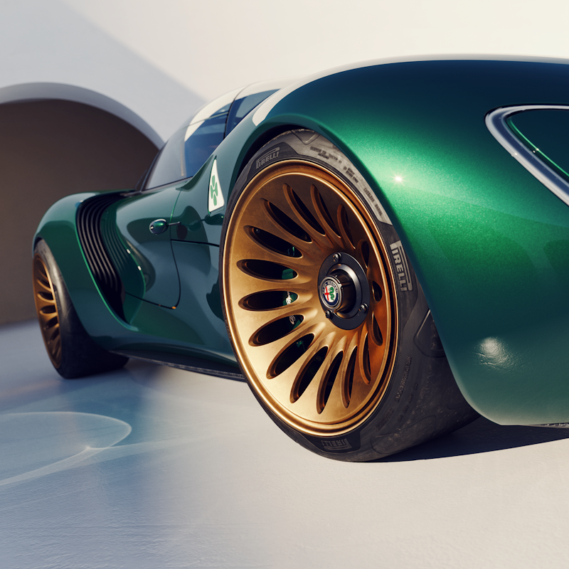 STRADALE 33 VISIONE FACTORY BUILT