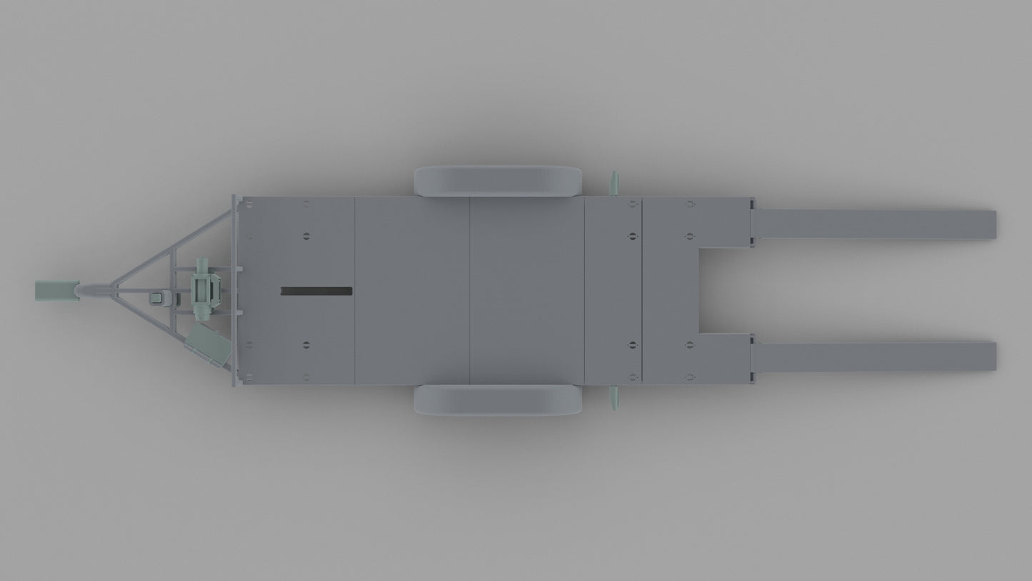 7000lb. 2 AXLE CAR TRAILER